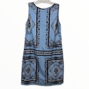 Philosophy Handkerchief Print Sleeveless Shift Dress Philosophy Lined